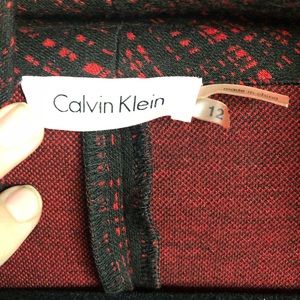 Calvin Klein Dresses - EUC Calvin Klein Red Black Check Cowl Dress Calvin Klein Dresses - EUC Calvin Klein Red Black Check Cowl Dress